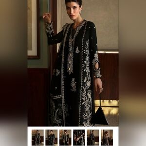 Zaha pure Raw Silk kurta shalwar w dupatta